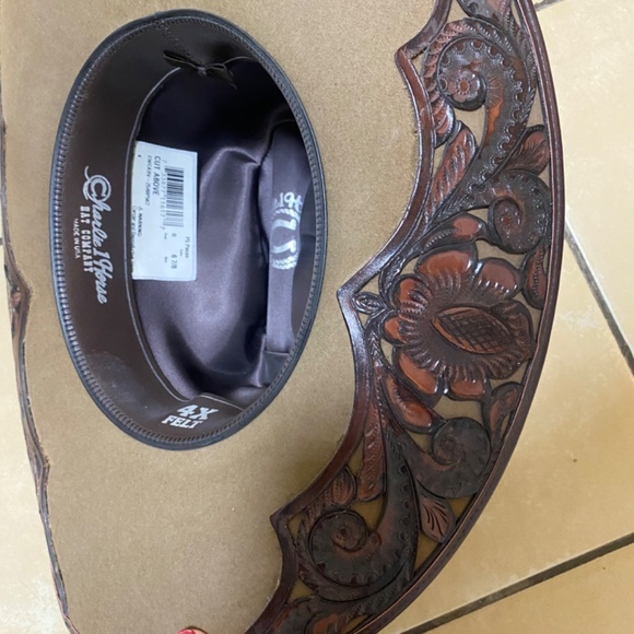 Charlie Horse cowgirl hat size 6 7/8 - Picture 2 of 4